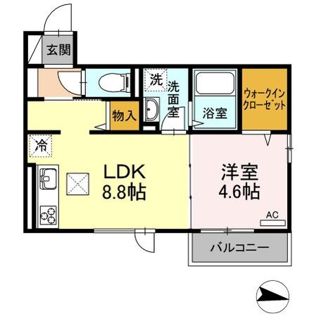 ヴァイデⅡの物件間取画像